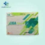 XIGA MET 5/850MG