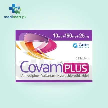 COVAM PLUS 10/160/12.5MG TABLET