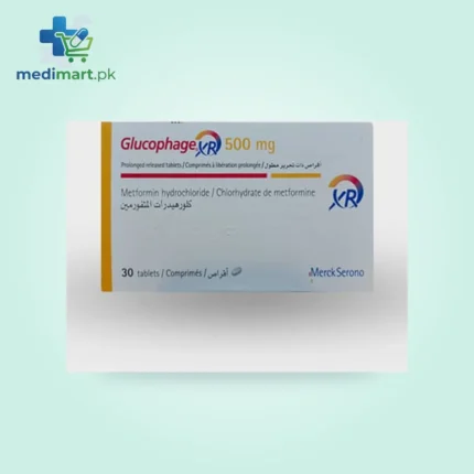 GLUCOPHAGE XR 500MG TABLET