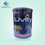 LIVITY MILK VANILA  400GM
