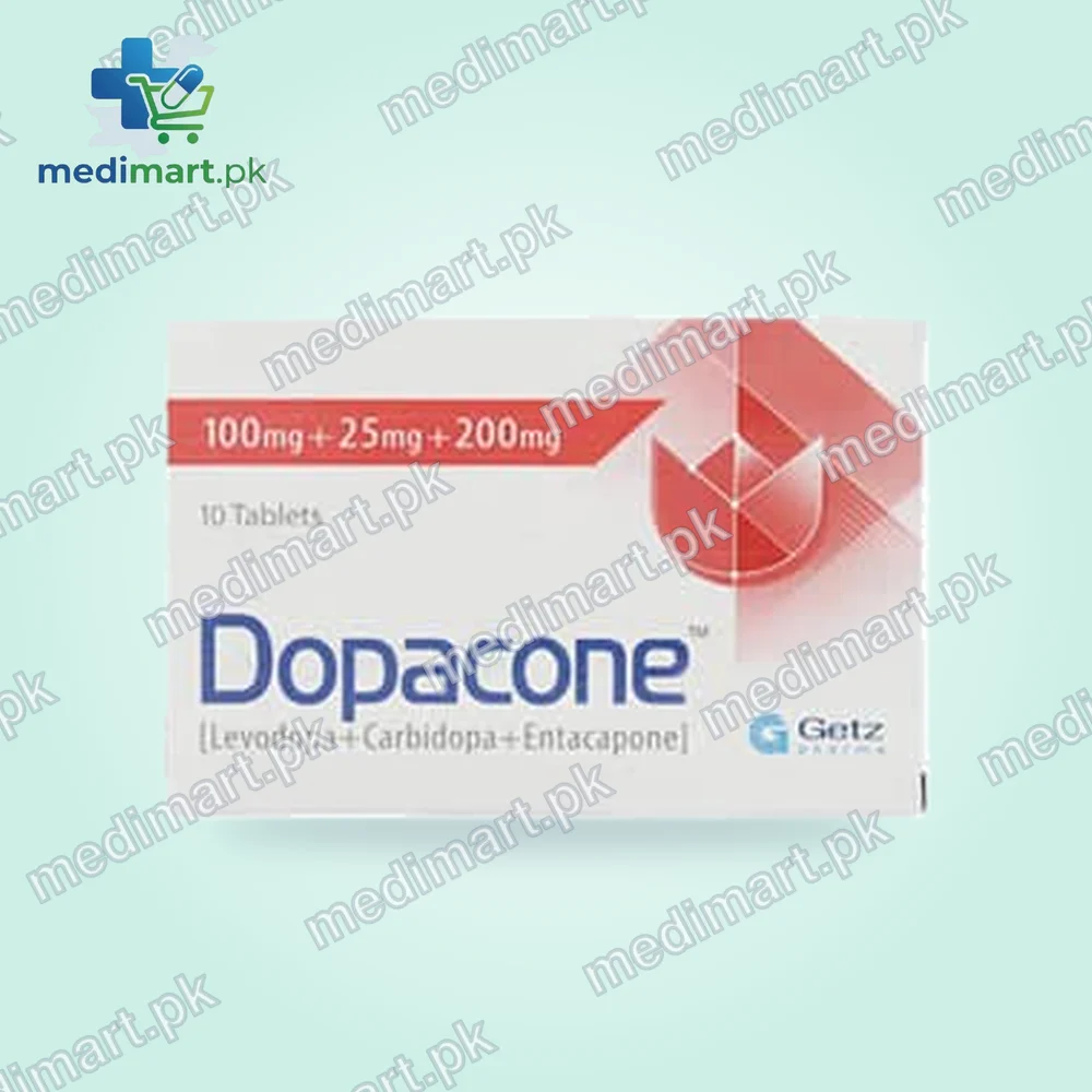 DOPACONE 100/25/200MG TABLET 14S DOPACONE 100/25/200MG TABLET 14S