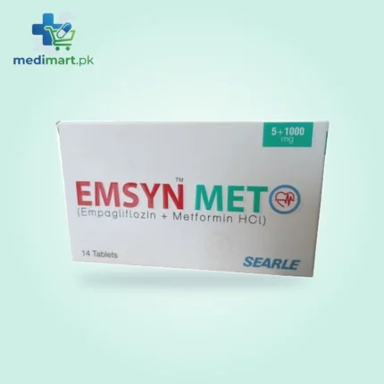 EMSYN MET 5/1000MG TABLET