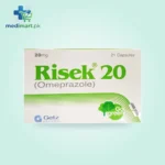 RISEK 20MG CAPSULE 21S