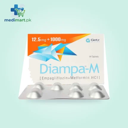 Diampa Mxr12.5+1000mg Tablet