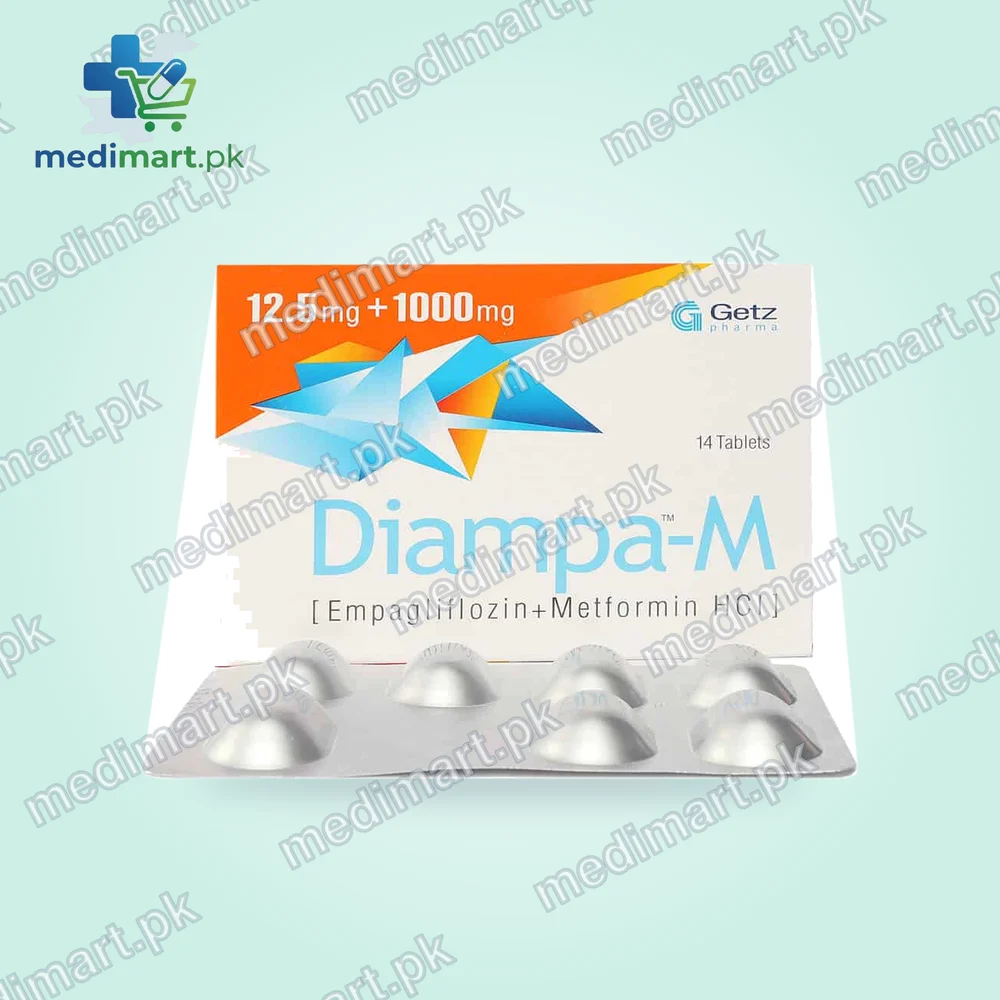 Diampa Mxr12.5+1000mg Tablet