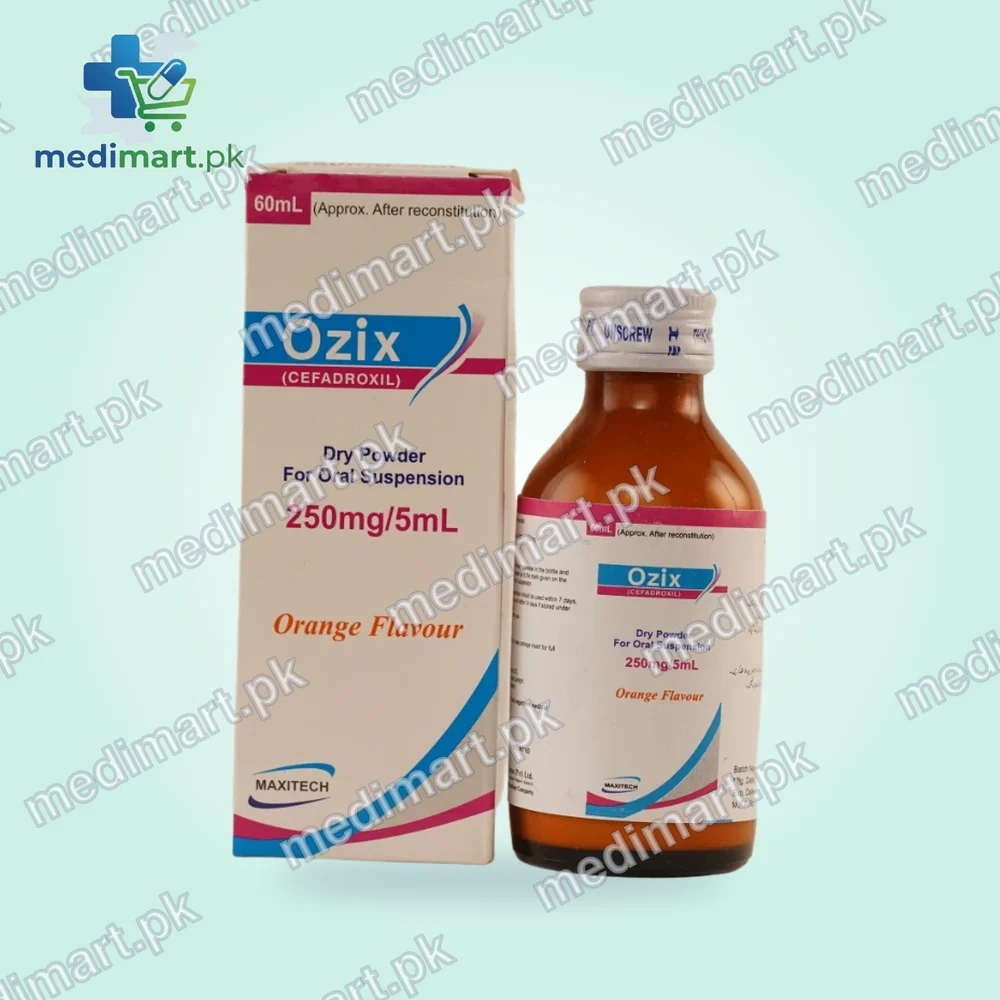 Ozix 250mg Syrup 60ml Ozix 250mg Syrup 60ml