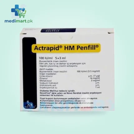 Actrapid Penfill 100iu 1ml