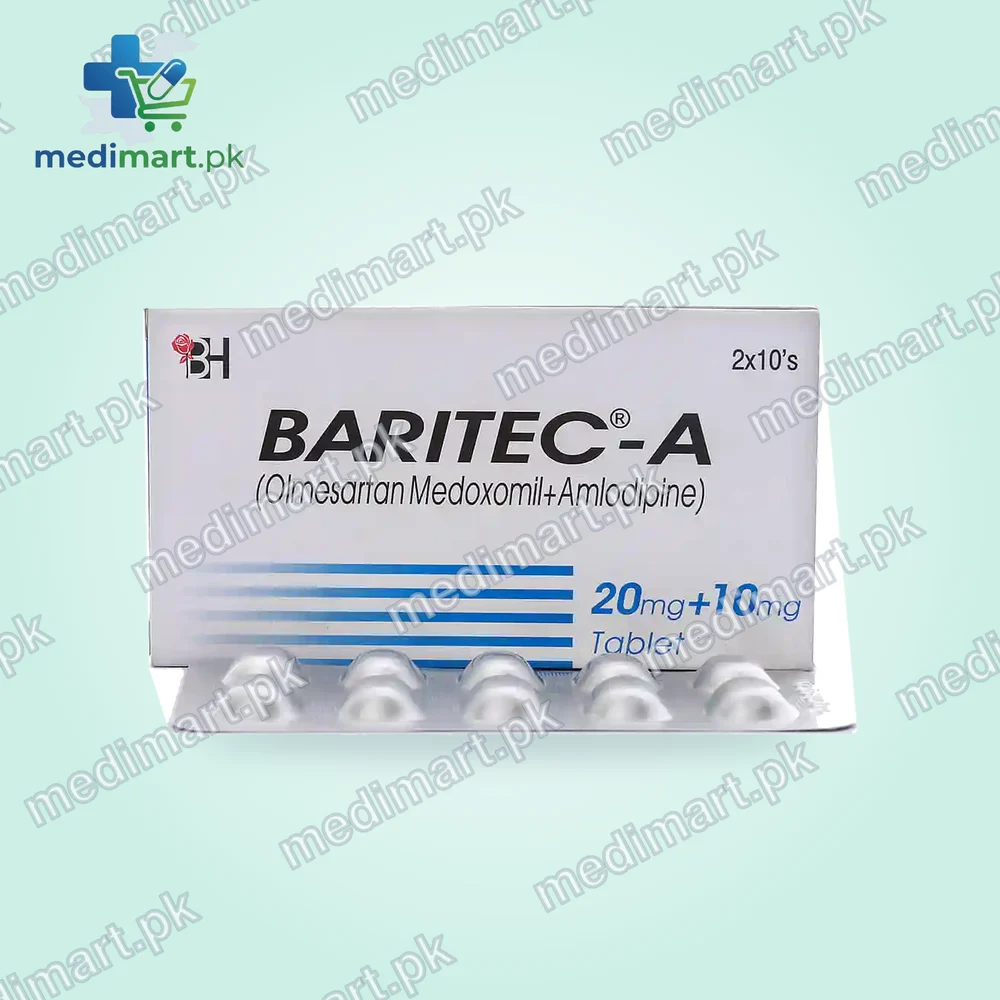 Baritec A 20/10mg Tablet Baritec A 20/10mg Tablet