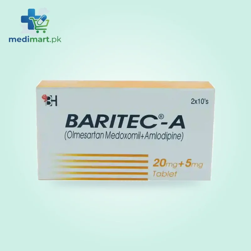 Baritec A 20/5mg Tablet