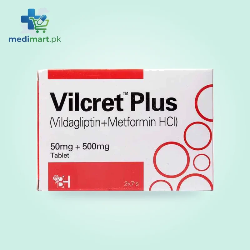 Vilcret Plus 50/500mg Tablet