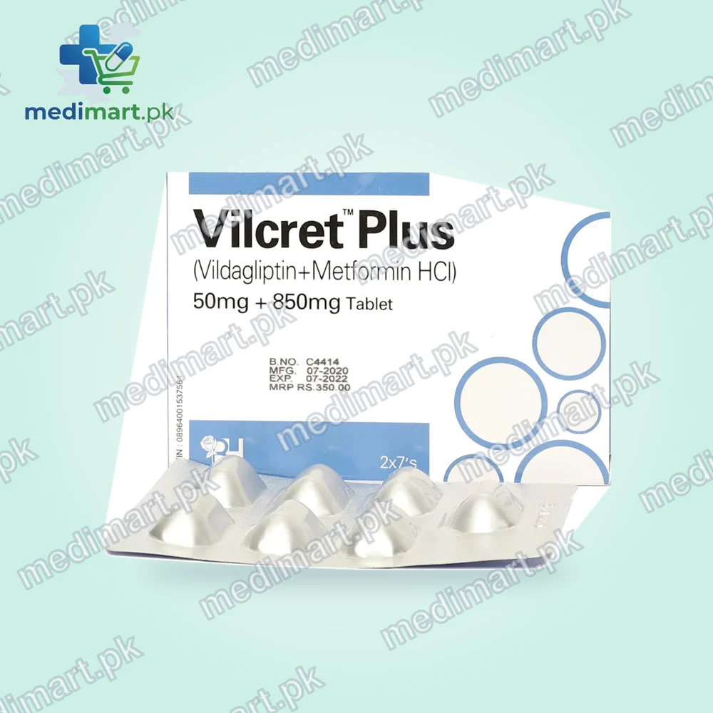 Vilcret Plus 50/850mg Tablet
