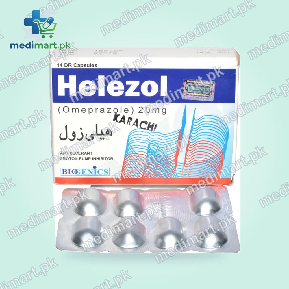 Helezol 20mg Capsule Helezol 20mg Capsule
