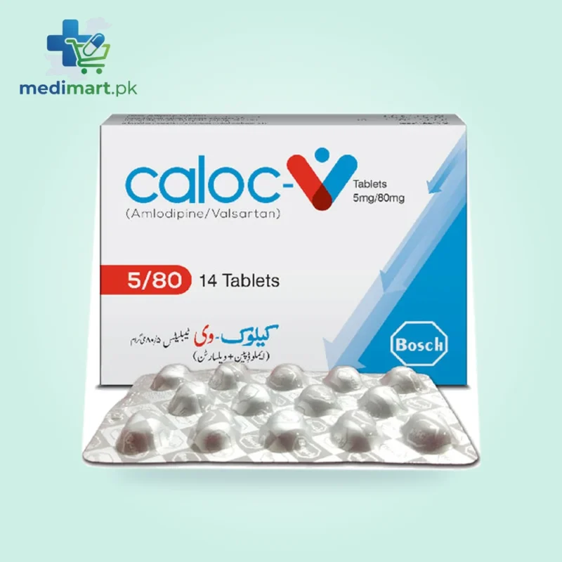 Caloc V 5/80mg Tablet