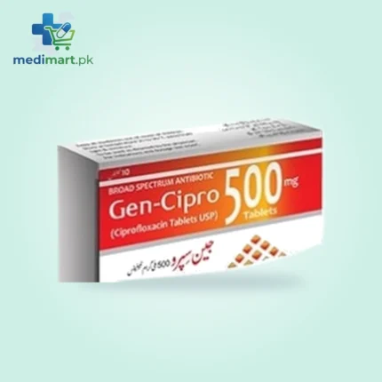 Gen Cipro 500mg Tablet