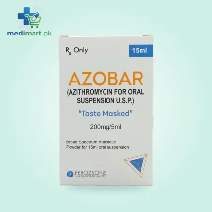 Azobar Syrup 200mg/5ml 15ml