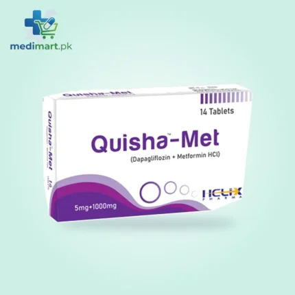 Quisha Met 5/1000mg Tablet