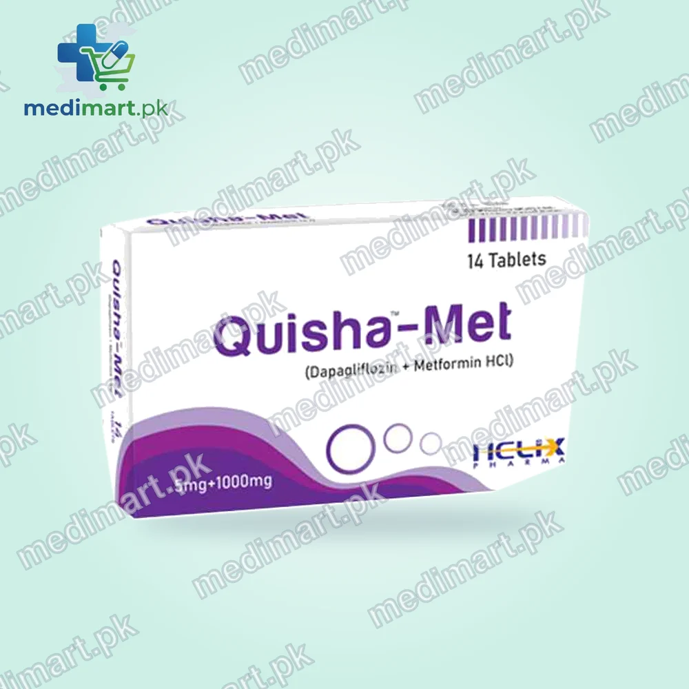 Quisha Met 5/1000mg Tablet