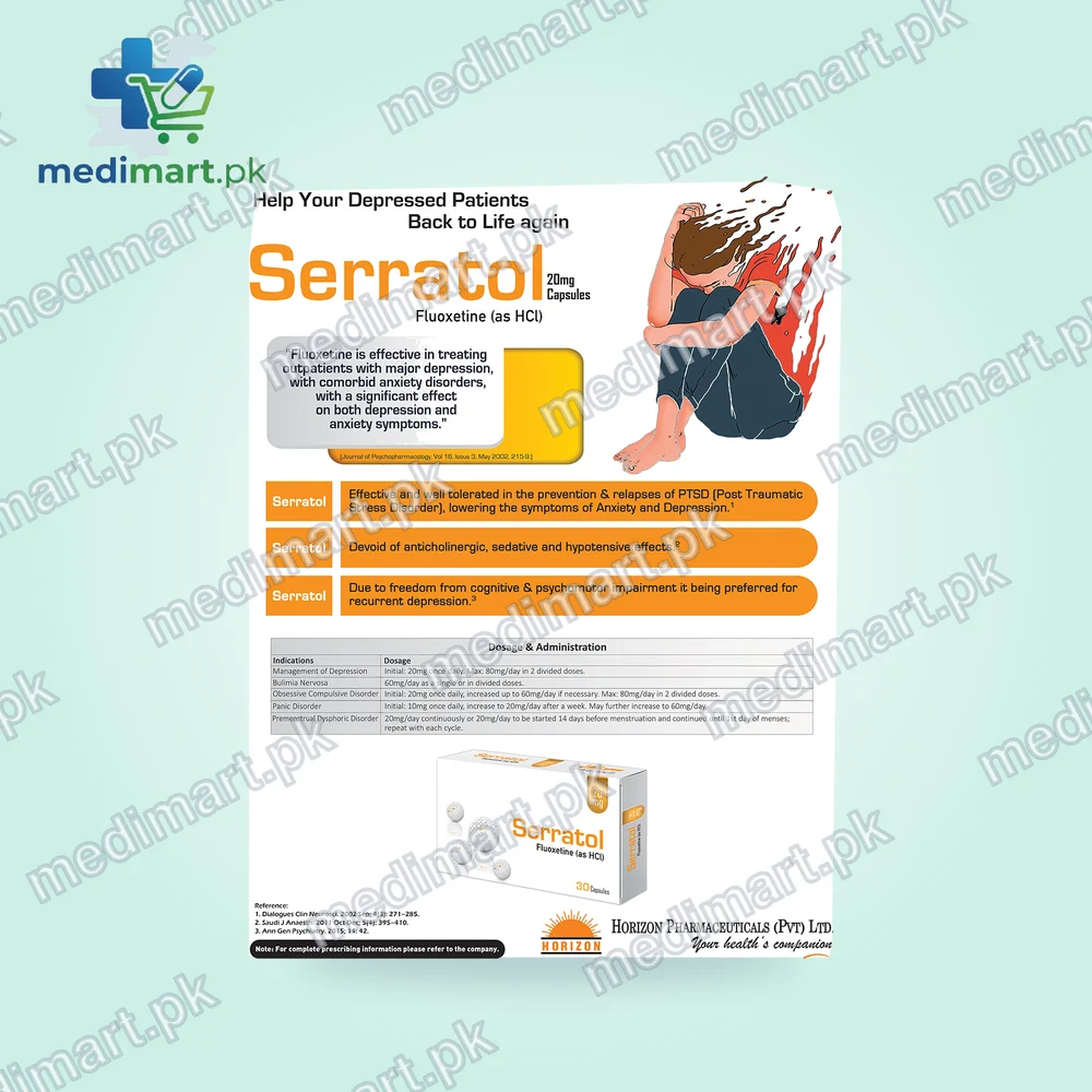 Serratol 20mg Capsule Serratol 20mg Capsule