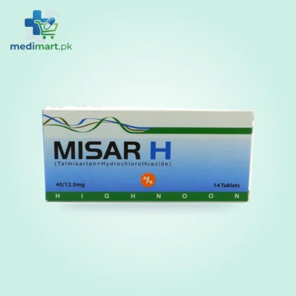 Misartan H 40mg/12.5mg Tablet