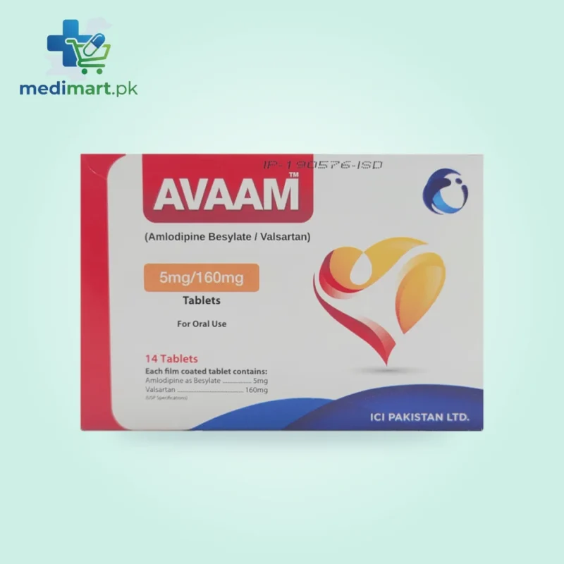 Avaam 5mg/160mg Tablet