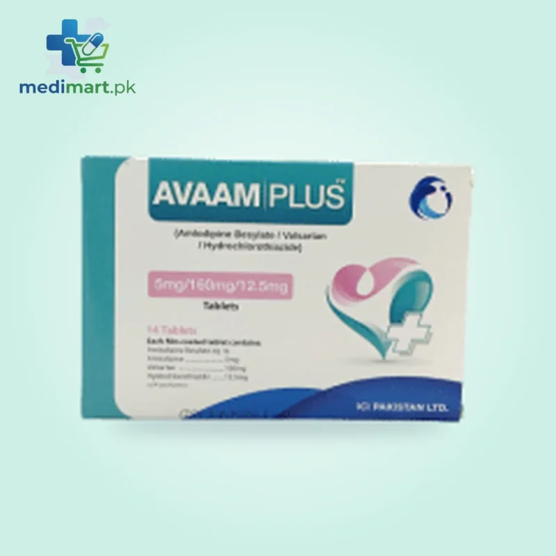 Avaam Plus 5/160/12.5mg Tablet