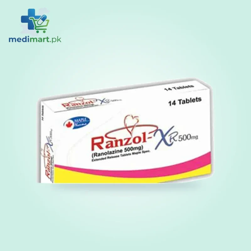 Ranzol Xr 500mg Tablet