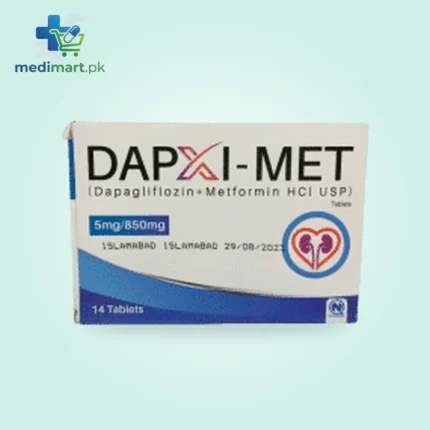 Dapxi Met 5/850mg Tablet