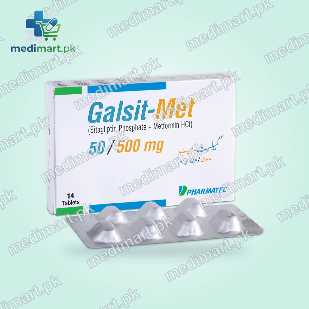Galsit Met 50/500mg Tablet