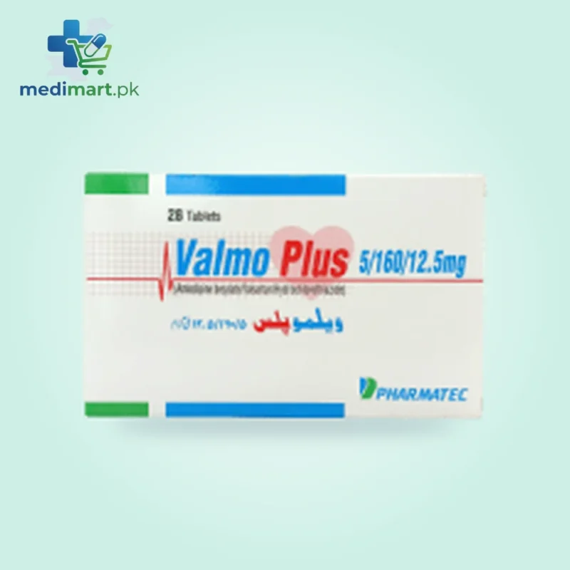 Valmo Plus 5/160/12.5mg Tablet