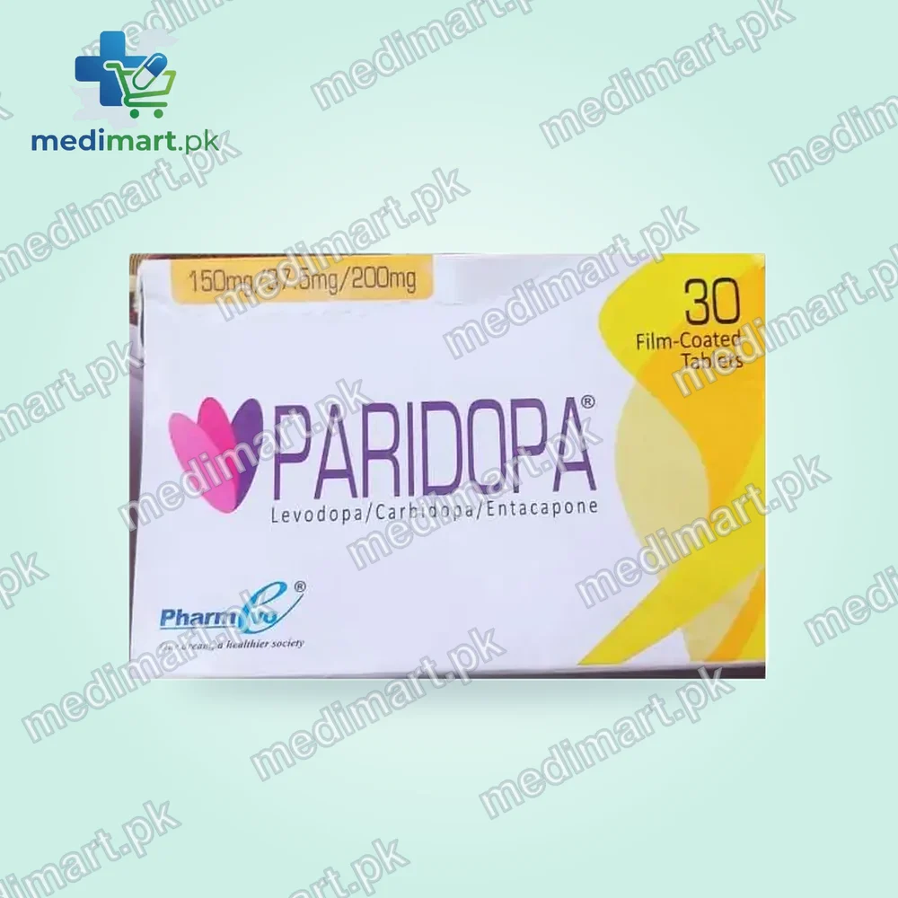 Paridopa 150/37.5/200mg Tablet