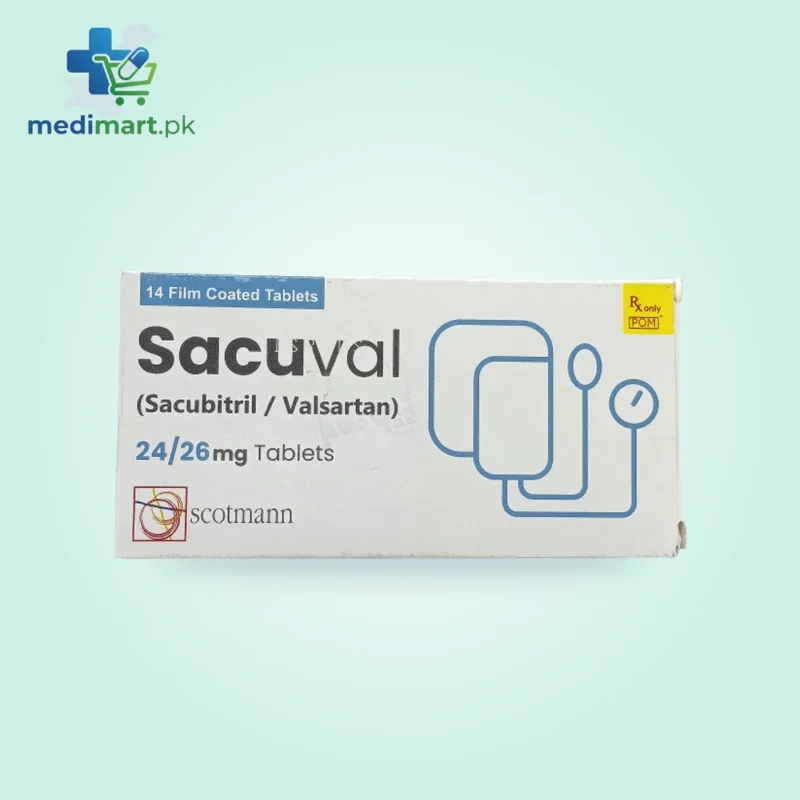 Sacuval 50mg 24/26mg Tablet