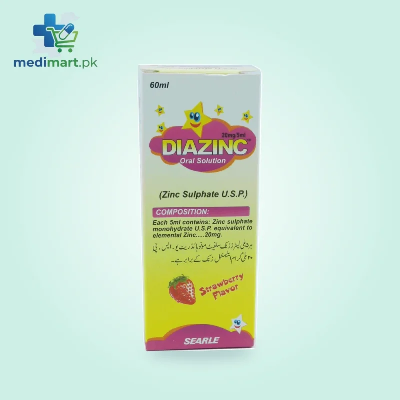 Diazinc 60ml Syrup