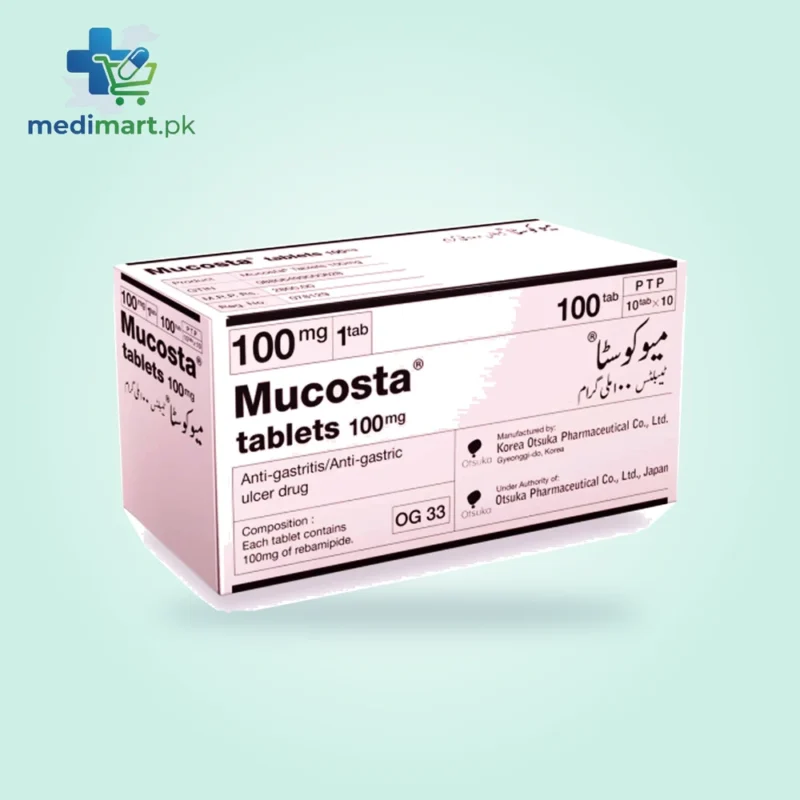 Mucosta 100mg Tablet