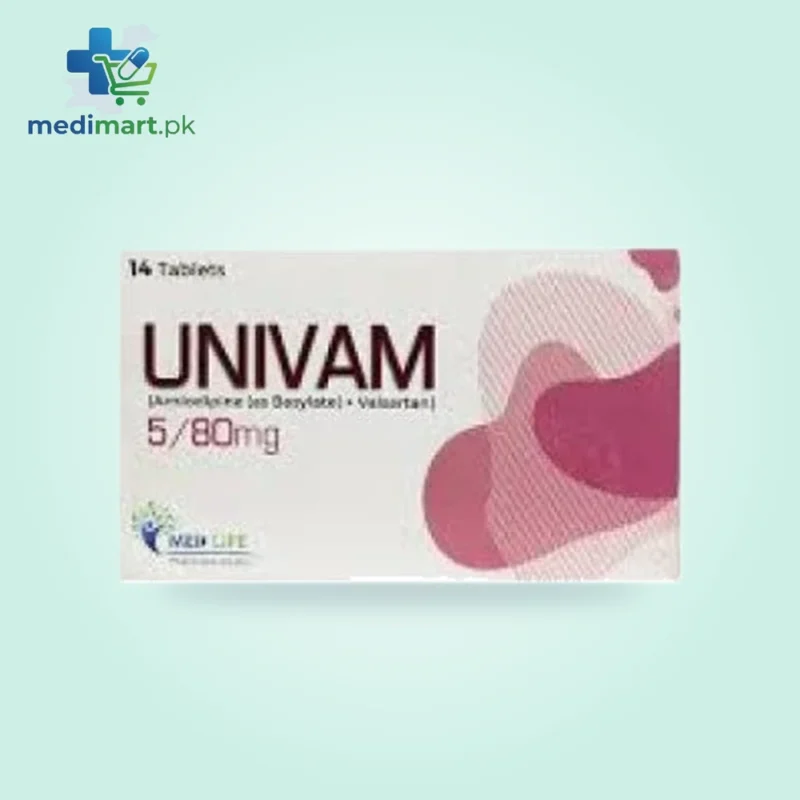 Univam 5/80mg Tablet
