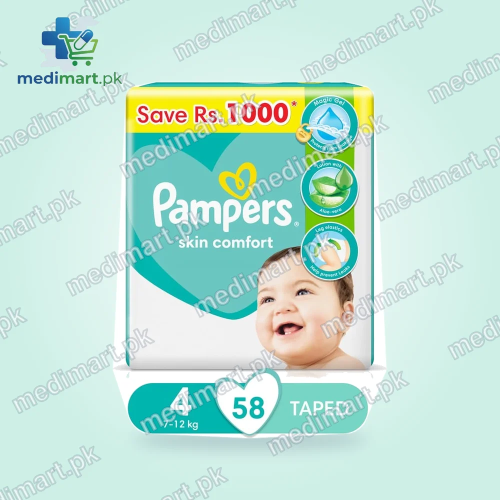 Pamper Jumbo No 4 58s