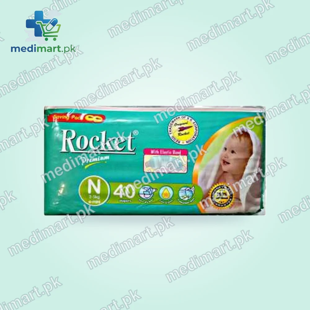 Rocket Premium Mini New Born Pamper 40s Rocket Premium Mini New Born Pamper 40s