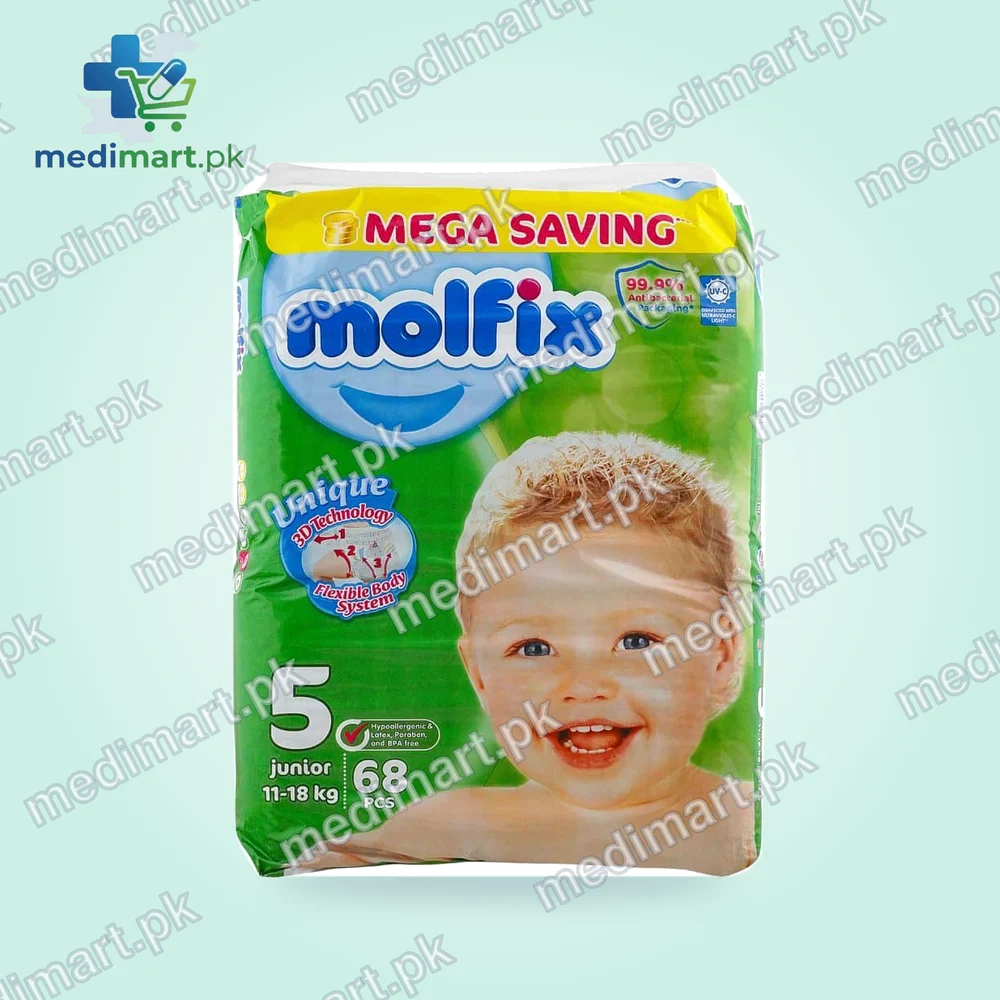 Molfix Mega Pamper No 5 68S Molfix Mega Pamper No 5 68S
