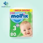 Molfix Mega Diapers No3 80S