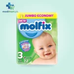 Molfix Mega Diapers No4 72s