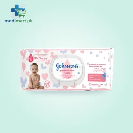 JOHNSONS BABY WIPES 84PCS