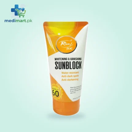 Rivaj Sunblock Whitening SPF 60 150ml