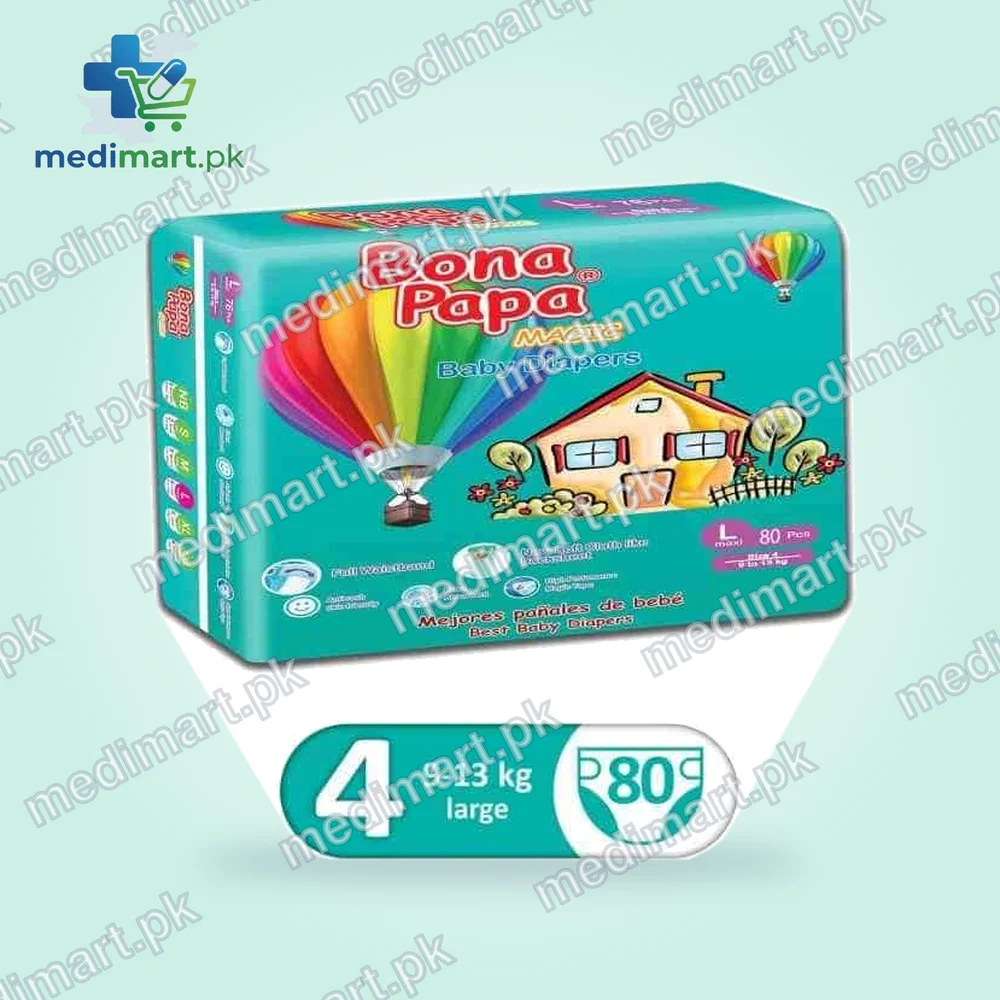 Bona Papa Mega Large 80pcs (Size 4) Bona Papa Mega Large 80pcs (Size 4)