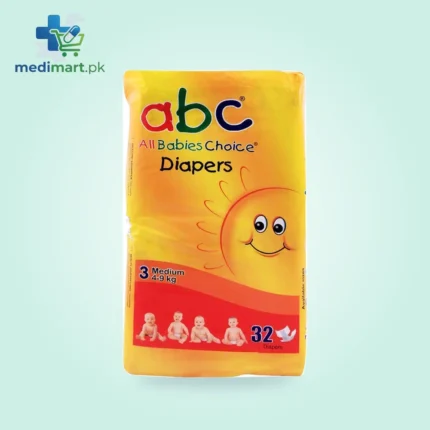 Abc Diapers Medium 8 pcs