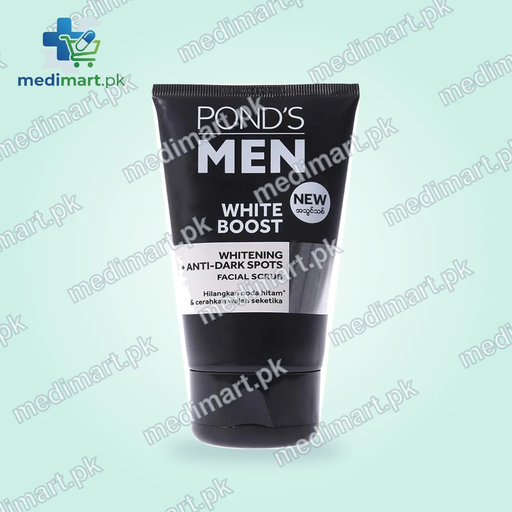 PONDS MEN WHITE BOOST FACE WSH PONDS MEN WHITE BOOST FACE WSH