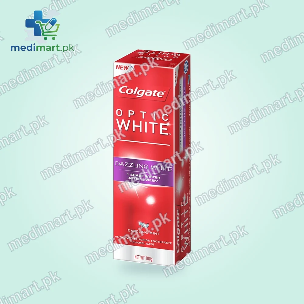 COLGATE OPTIC WHITE DAZZLING WHITE COLGATE OPTIC WHITE DAZZLING WHITE