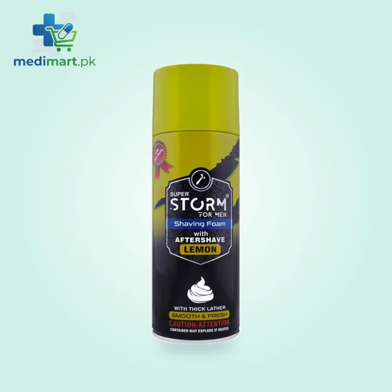 STORM SHAVING FOAM LEMON