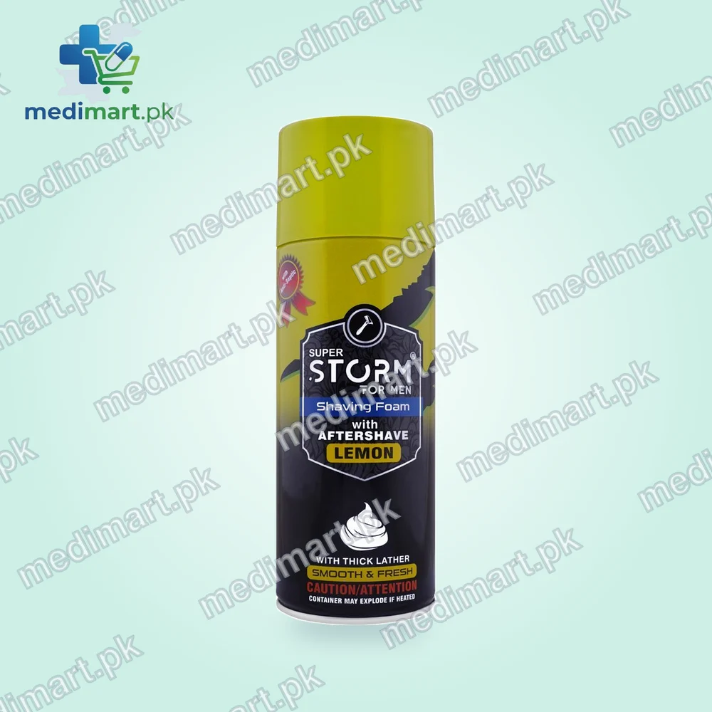 STORM SHAVING FOAM LEMON STORM SHAVING FOAM LEMON