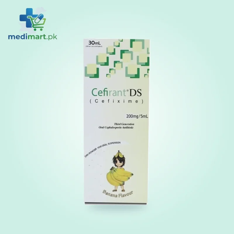 Cefirant DS 200mg/5ml syrup