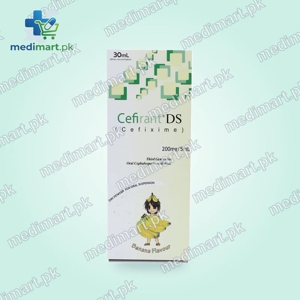 Cefirant DS 200mg/5ml syrup