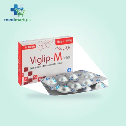 Viglip-M 50mg/1000mg tablet